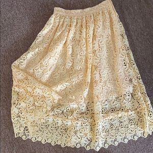 Beautiful eyelet skirt